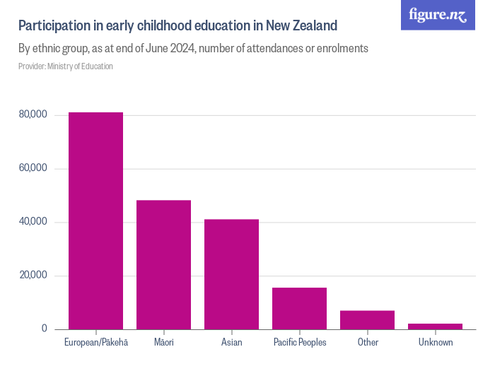 Participation In Early Childhood Education In New Zealand Figure NZ