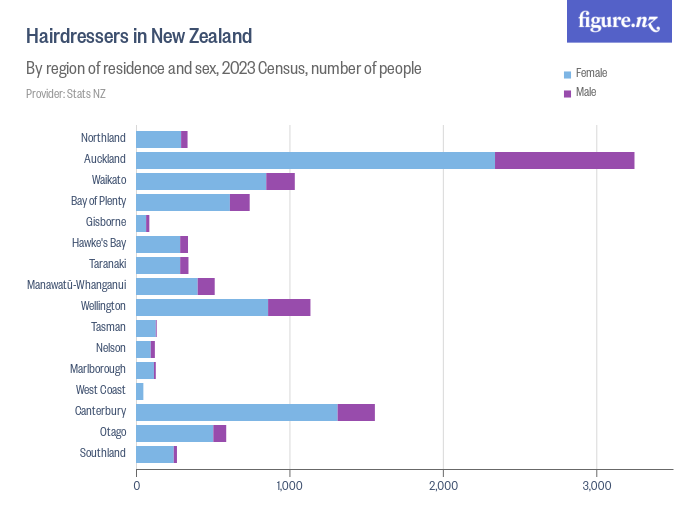Hairdressers in New Zealand Figure.NZ