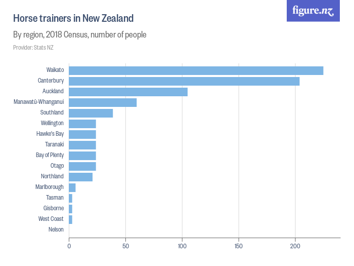 Horse trainers in New Zealand Figure.NZ
